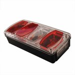6-function rear light 222x100mm left