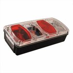 6-function rear light 222x100mm right