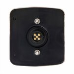 Rear light 4 functions 98x105mm 14LED with 5-pin EC