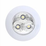 Ceiling light surface-mounted luminaire 3-leds 12V 290lm dia 95x25mm