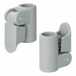 Tube clamp for tent pole with quick release 19-22mm - set of 4 pieces