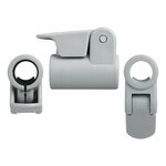 Tube clamp for tent pole with quick release 19-22mm - set of 4 pieces