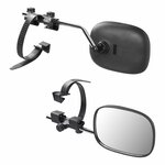 Caravan mirror flat glass 410 x 140 x 190 mm