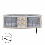 Marker lamp 12/24V white 110x40mm LED