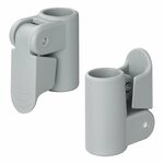 Tube clamp for tent pole with quick release 22-25mm - set of 4