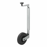 Nose wheel 35mm plastic rim with rubber tire 160x40mm
