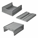 Kitchen organizer 2-layer stackable