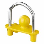 Coupling lock with cylinder lock