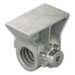 Corner support spindle block M20 x dia 15 mm suitable for plastic nuts