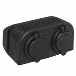 Construction kit: socket DIN + USB port double type A 2x2100mA