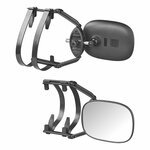 Caravan mirror flat glass 410 x 140 x 190 mm extendable