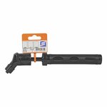 Fender pump, plastic, black with adapter