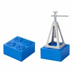 Underlay plates stackable 21x21x3.3cm - set of 4
