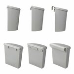Waste bin with lid 10L for caravan/camper