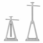 Support set of 2 pieces aluminum