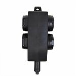 Schuko socket 4-way 5M 3x 1.5 mm²