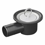 Siphon angled dia 39 mm