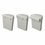 Waste bin with lid 6L for caravan/camper