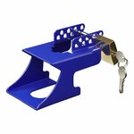 Coupling lock with padlock
