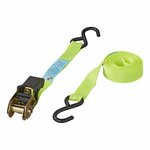 Tension strap with ratchet + 2 hooks 5 meters - set of 4