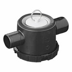 Siphon with 2 connections dia 39 mm