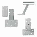 Spare wheel holder with mounting plate