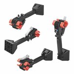 Wall bracket for 1 bicycle foldable