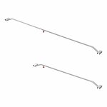 Tarpaulin bracket aluminum extendable 132-204cm for trailer tarpaulin
