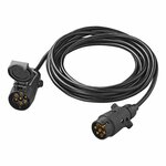 Extension cable 5M with plug and box 7-pin