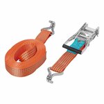 Tension strap with ratchet + 2 hooks 8 meters 5000kg