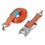 Tension strap with ratchet + 2 hooks 8 meters 5000kg