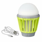 Camping- Insect lamp 2 in 1 rechargeable 8.8 x 12.5 cm