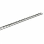 Bindrails set aluminum 2x60cm 6-piece