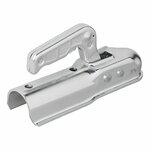 Steel ball coupling vertical 2 holes round 50mm 1300kg braked