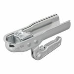 Steel ball coupling vertical 2 holes round 50mm 1300kg braked