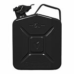Jerrycan 5L metal black UN- TuV/GS-approved