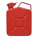 Jerrycan 5L metal red UN- TuV/GS approved