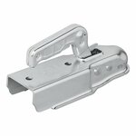 Steel ball coupling vertical 2 holes square 70mm 1300kg braked