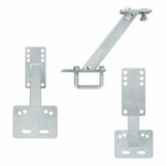 Spare wheel holder with U-brackets