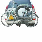 Bicycle carrier Klick Fast II with license plate holder