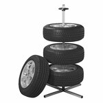 Rim stand aluminium XL for 4 tyres