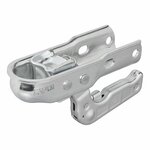 Ball coupling steel round 35-50mm 1300kg braked