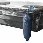 Mini-fender 130x460mm, navy blue