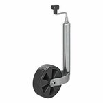 Nose wheel 48mm plastic rim with rubber tire 220x70mm