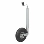 Nose wheel 48mm rim metal and pneumatic tire 260x85mm