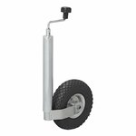 Nose wheel 48mm rim metal and pneumatic tire 260x85mm