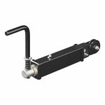 Handbrake spindle with roller