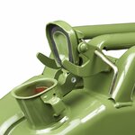Jerrycan 10L metal green UN TuV/GS-approved