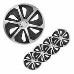 Roco wheel cover set silver/black 13 inch 4 pieces in display box