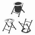 Foldable toilet